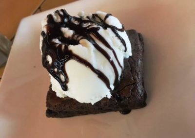 Brownie with Icecream